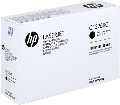 HP 26X (CF226XC) High Yield Black Original LaserJet Toner Cartridge – Genuine OEM