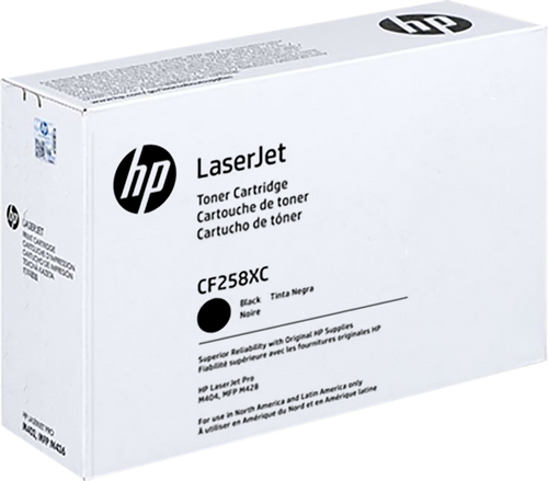 HP 58X (CF258XC) High Yield Black Original LaserJet Toner Cartridge – Genuine OEM