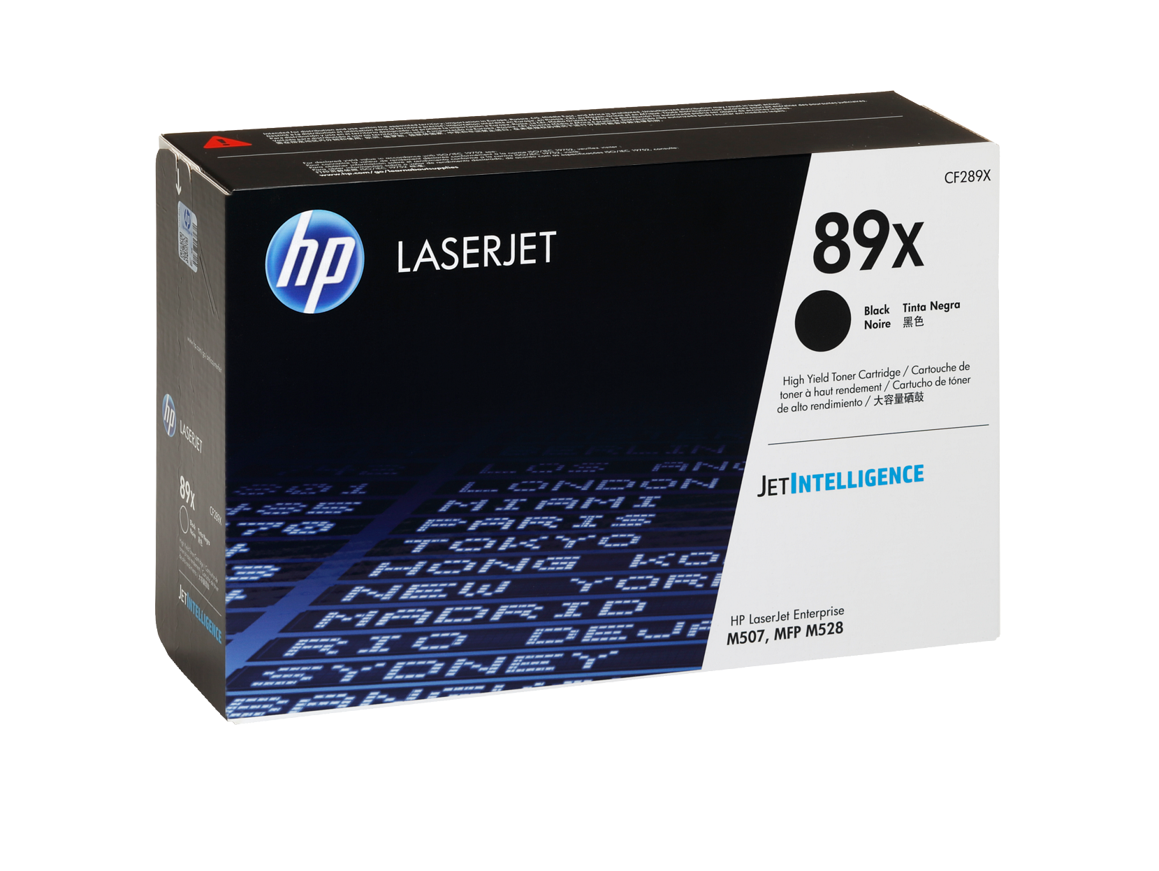 HP 89X (CF289X) High Yield Black Original LaserJet Toner Cartridge – Genuine OEM