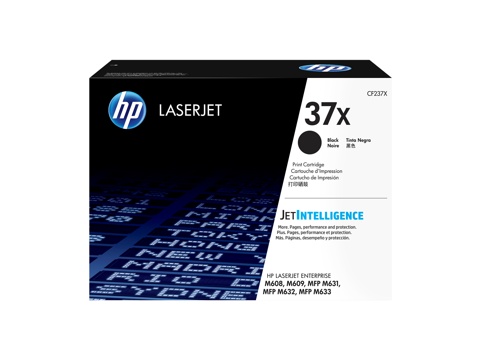 HP 37X (CF237X) High Yield Black Original LaserJet Toner Cartridge – Genuine OEM