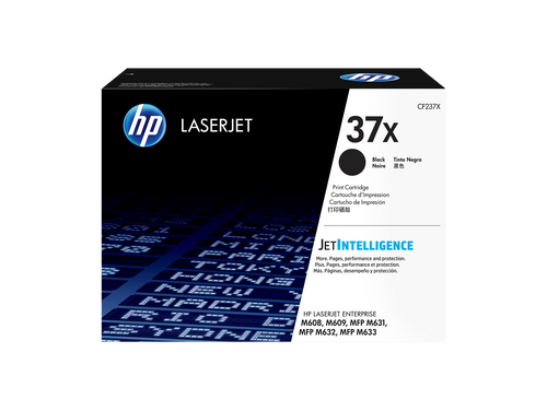 HP 37X (CF237X) High Yield Black Original LaserJet Toner Cartridge – Genuine OEM