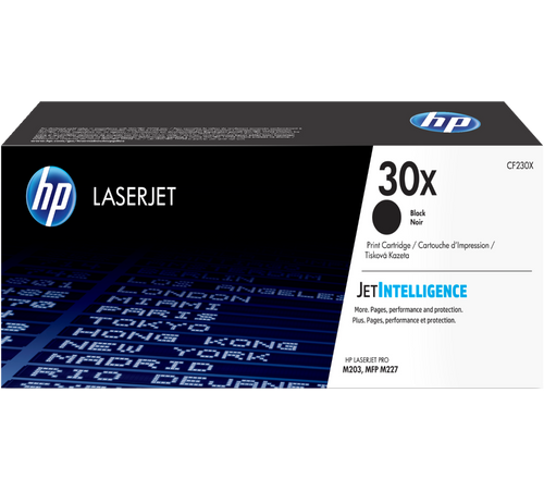 HP 30X (CF230X) High Yield Black Original LaserJet Toner Cartridge – Genuine OEM
